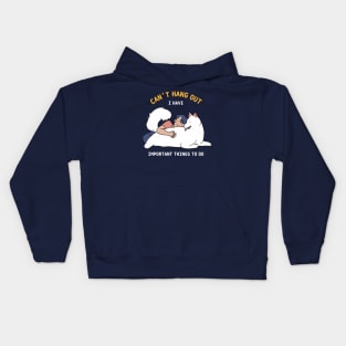 Can't hang out Kids Hoodie